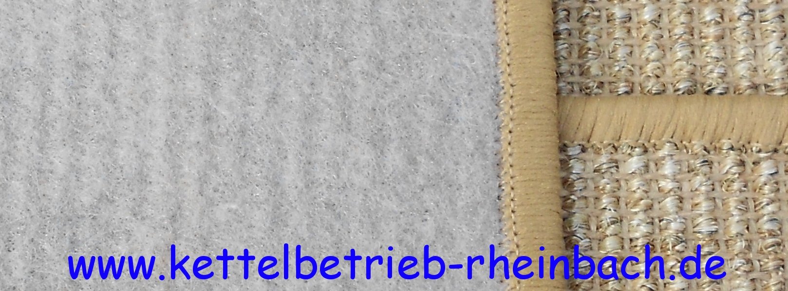 Sisal Teppich umkettelt natur 200x300cm 100% Sisal gekettelt 