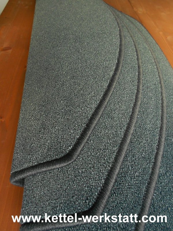 extra breite Stufenmatten anthrazit meliert 80x23,5 cm CHIP